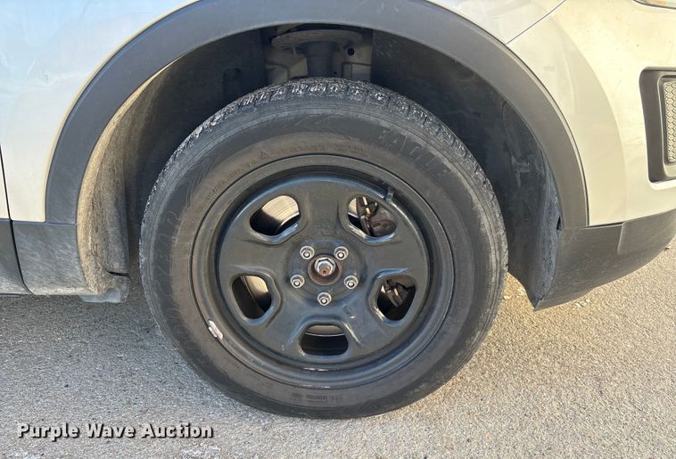 image for item EE4387 2016 Ford Explorer Police Interceptor SUV