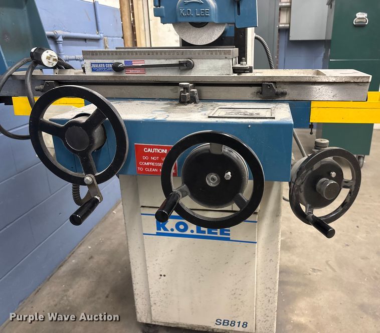 image for item EI5694 K.O. Lee SB818 surface grinder
