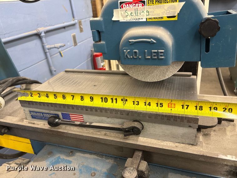 image for item EI5694 K.O. Lee SB818 surface grinder