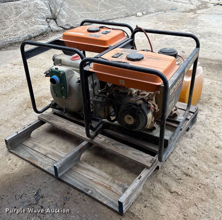 image for item EJ7779 Trash pumps and mowers 