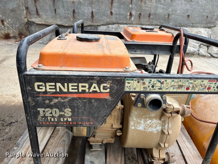 image for item EJ7779 Trash pumps and mowers 