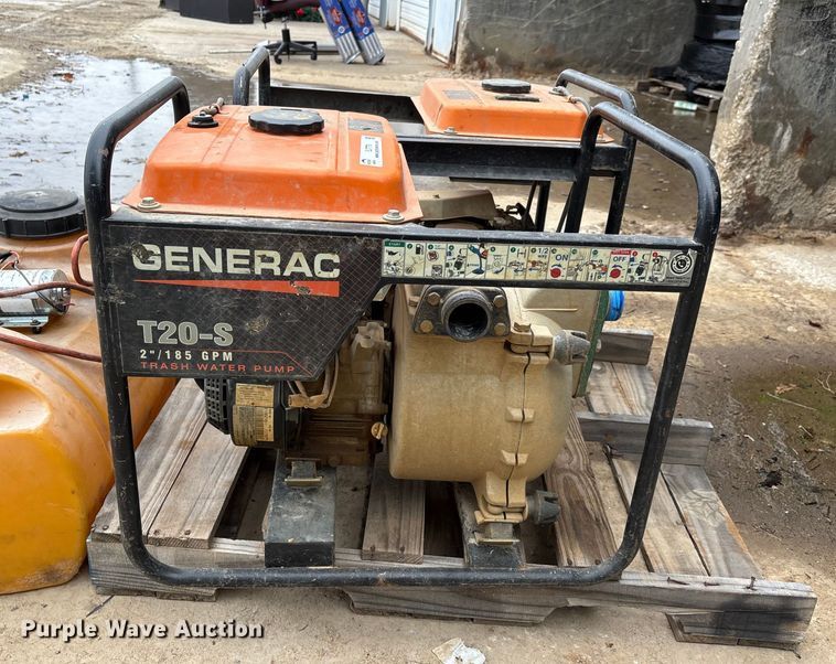 image for item EJ7779 Trash pumps and mowers 