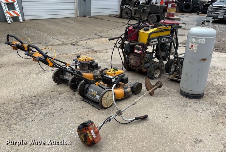 image for item EJ7779 Trash pumps and mowers 