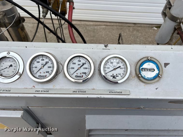 image for item EJ7782 Bauer life support compressor 