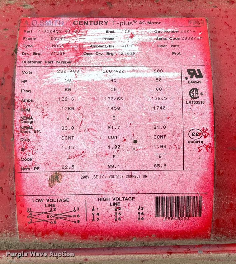 image for item EJ7785 Electric motor and pump