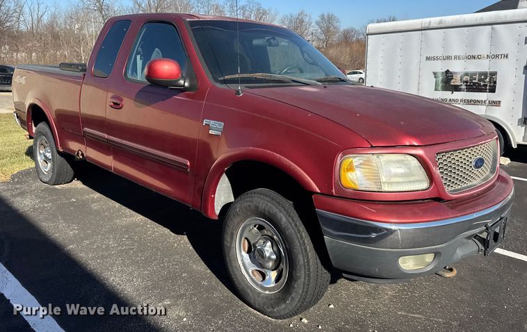 image for item EN0837 2000 Ford F150 Ext. Cab pickup truck