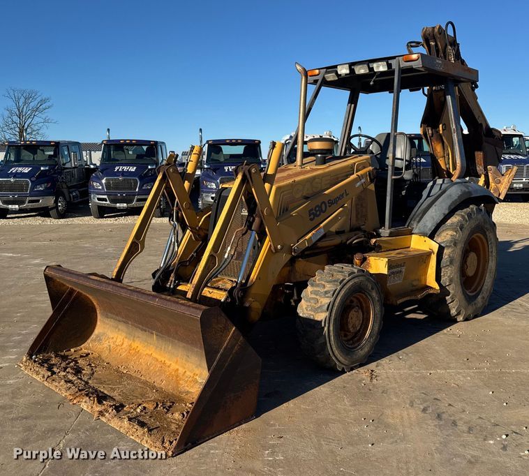 image for item EN0883 1999 Case 580 Super L Series 2 backhoe