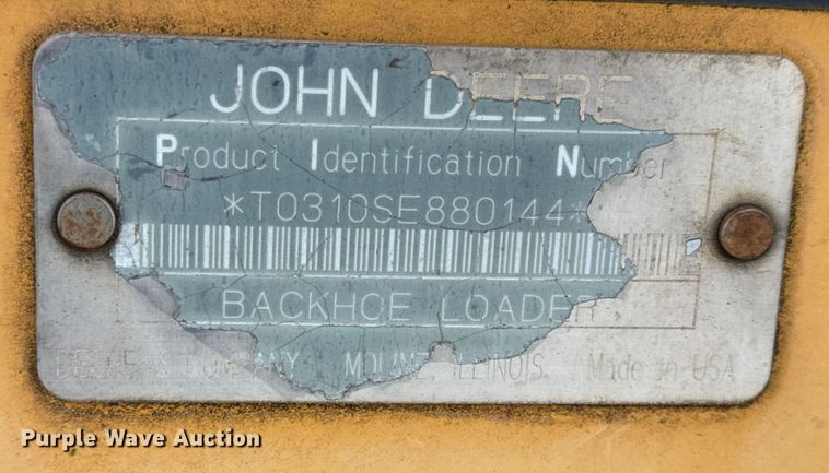 image for item EN0884 1999 John Deere 310SE backhoe