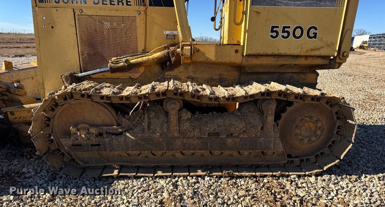 image for item EN0885 1989 John Deere 550G dozer