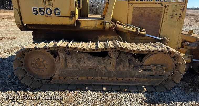 image for item EN0885 1989 John Deere 550G dozer