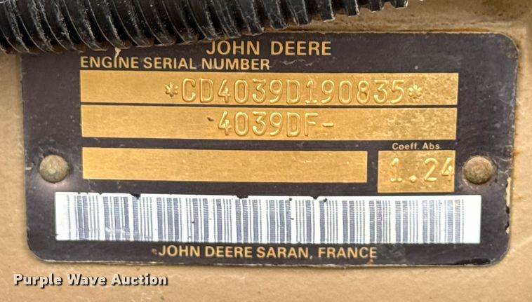 image for item EN3975 1995 LeROI Q185DJ-E air compressor