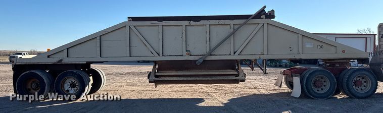 image for item EP2836 1990 Ranch Mfg bottom dump trailer