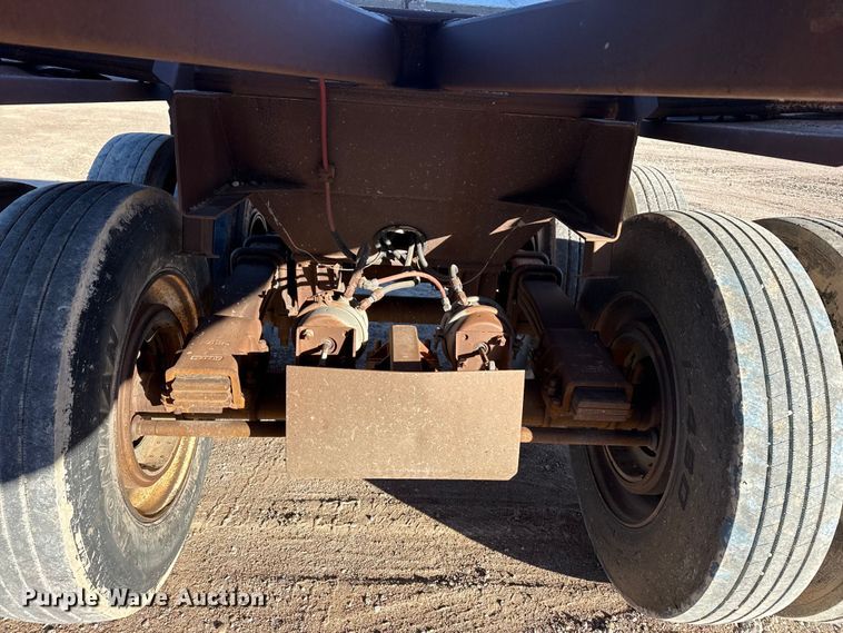 image for item EP2836 1990 Ranch Mfg bottom dump trailer