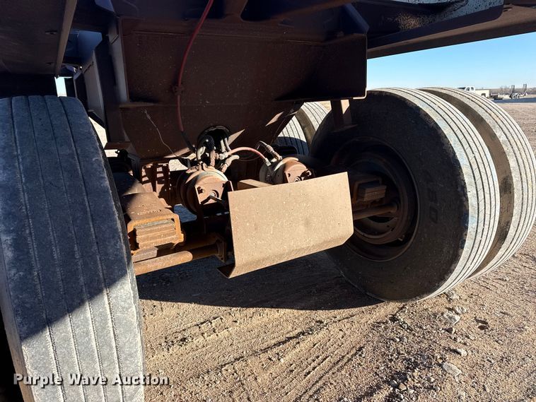 image for item EP2836 1990 Ranch Mfg bottom dump trailer