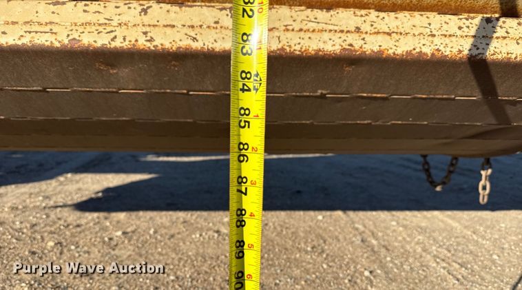 image for item EP2836 1990 Ranch Mfg bottom dump trailer