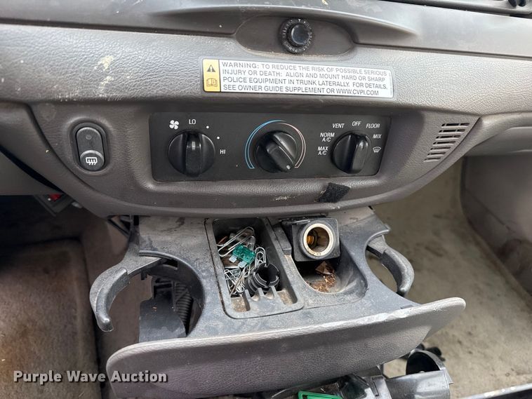 image for item EP2847 2008 Ford Crown Victoria Police Interceptor 