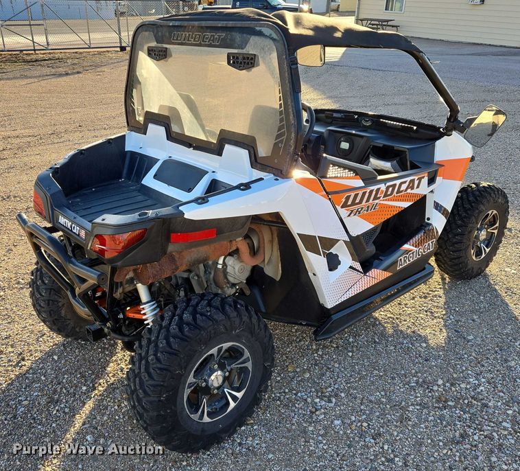 image for item ES2676 2015 Arctic Cat Wildcat Trail Limited utility vehicle