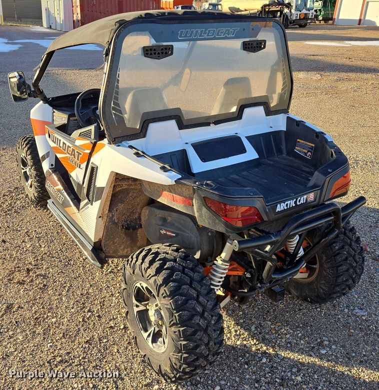image for item ES2676 2015 Arctic Cat Wildcat Trail Limited utility vehicle