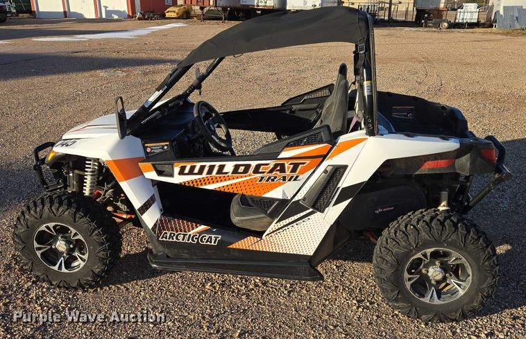 image for item ES2676 2015 Arctic Cat Wildcat Trail Limited utility vehicle