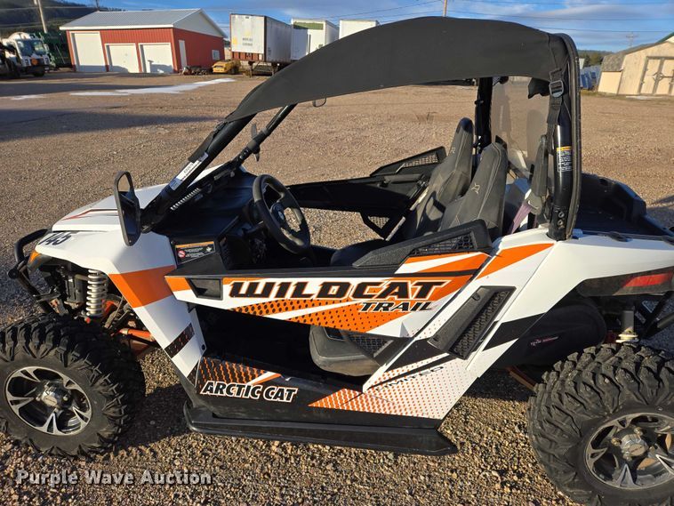 image for item ES2676 2015 Arctic Cat Wildcat Trail Limited utility vehicle