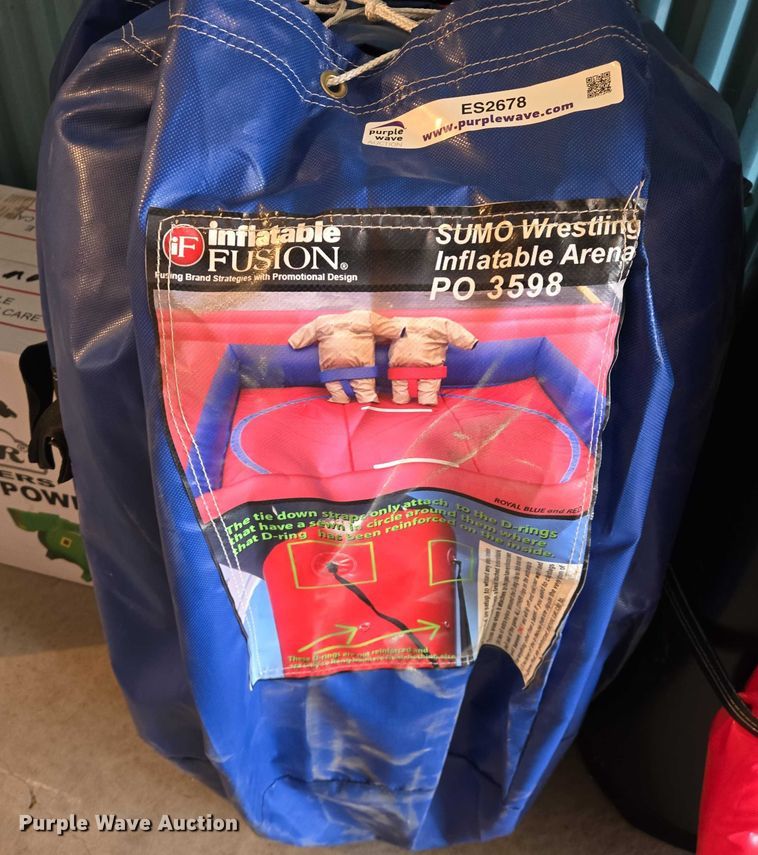 image for item ES2678 Inflatable Fusion SUMO Wrestling Inflatable Arena 