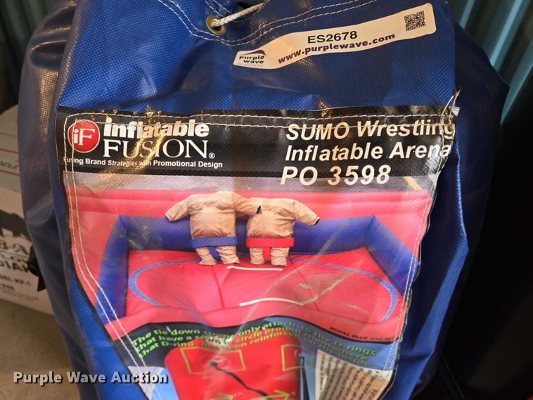 image for item ES2678 Inflatable Fusion SUMO Wrestling Inflatable Arena 