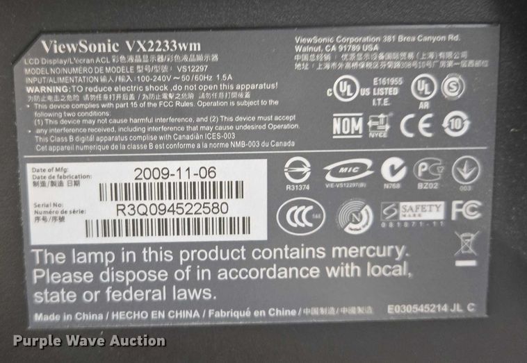 image for item ES2704 Assorted electronics