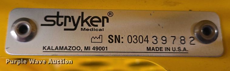 image for item ES2706 Stryker MX-Pro ambulance cot