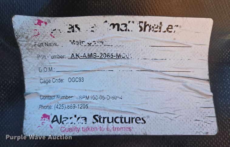 image for item ES2710 Alaska Structures tent