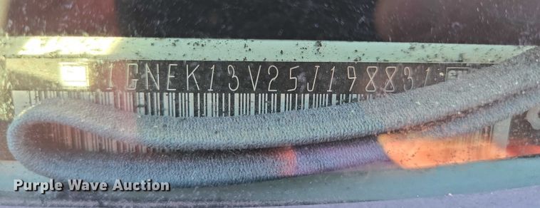 image for item ES2714 2005 Chevrolet Tahoe SUV