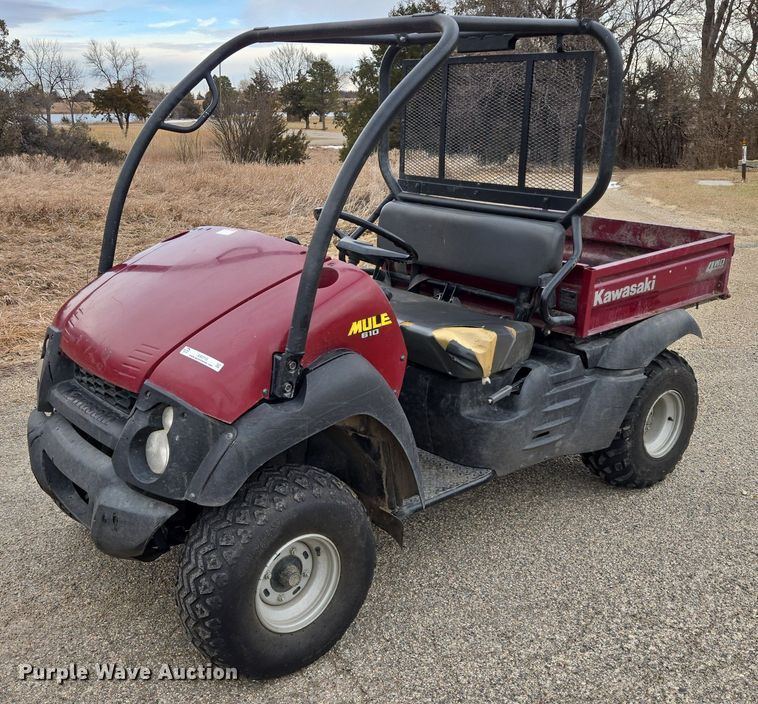 image for item ES2715 2013 Kawasaki Mule 610 utility vehicle