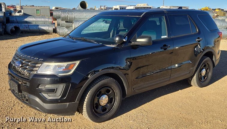 image for item ES2735 2017 Ford Explorer Police Interceptor SUV