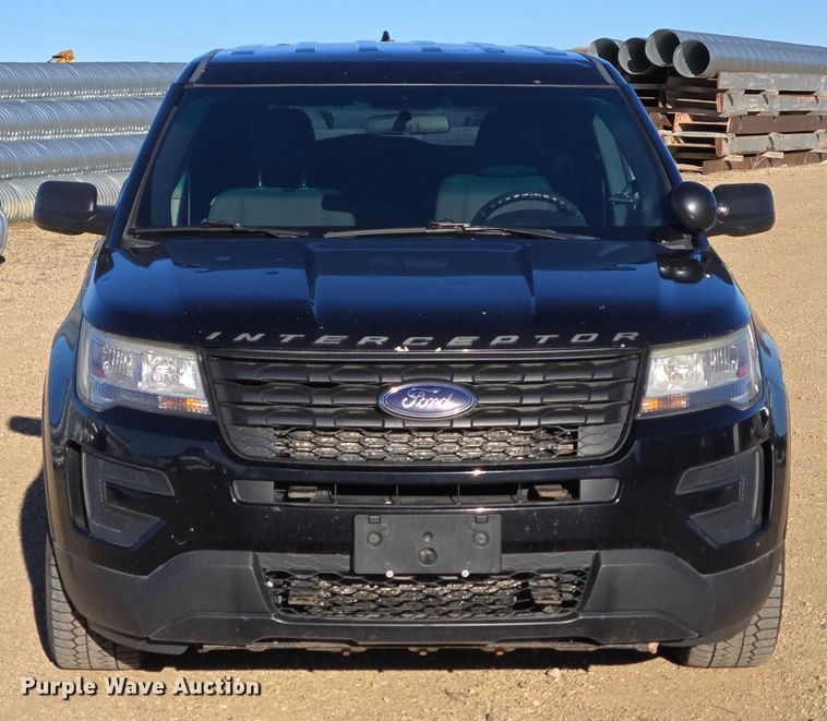 image for item ES2735 2017 Ford Explorer Police Interceptor SUV