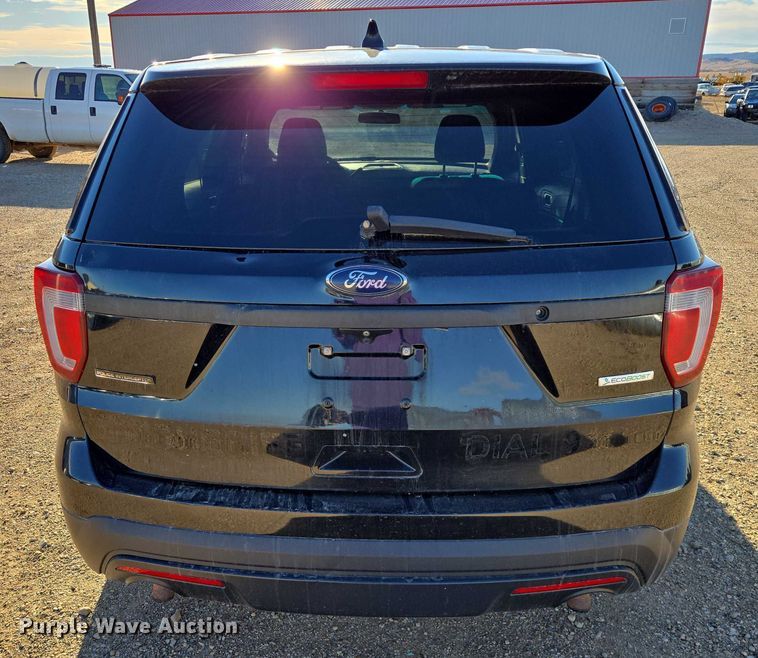 image for item ES2735 2017 Ford Explorer Police Interceptor SUV