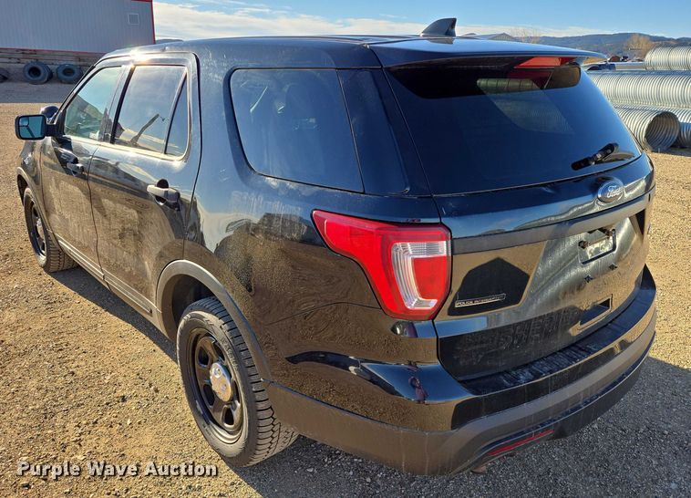 image for item ES2735 2017 Ford Explorer Police Interceptor SUV