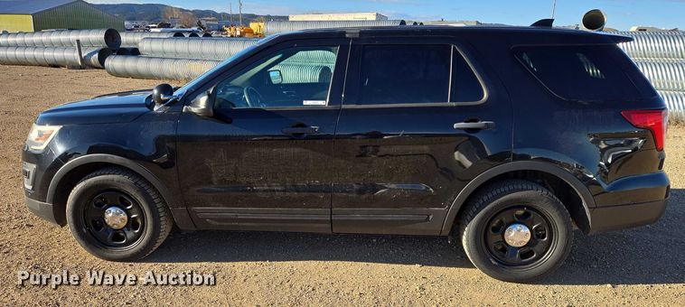 image for item ES2735 2017 Ford Explorer Police Interceptor SUV
