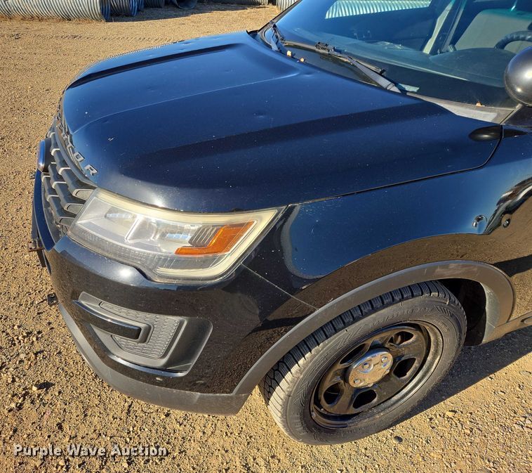 image for item ES2735 2017 Ford Explorer Police Interceptor SUV