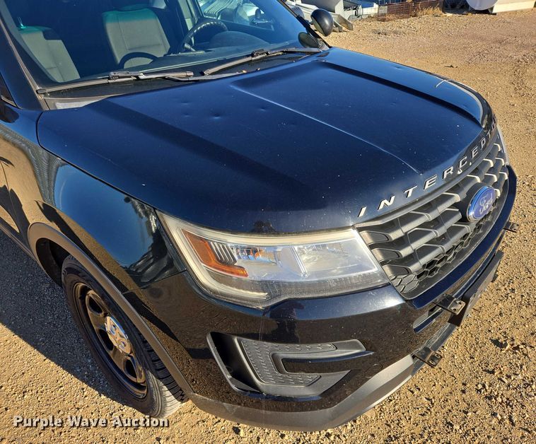 image for item ES2735 2017 Ford Explorer Police Interceptor SUV
