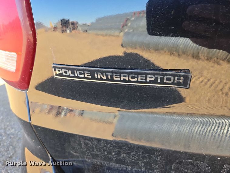 image for item ES2735 2017 Ford Explorer Police Interceptor SUV