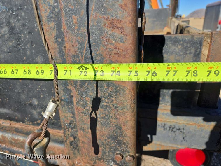 image for item ES2737 1985 Chevrolet C30 Crew Cab flatbed pickup truck