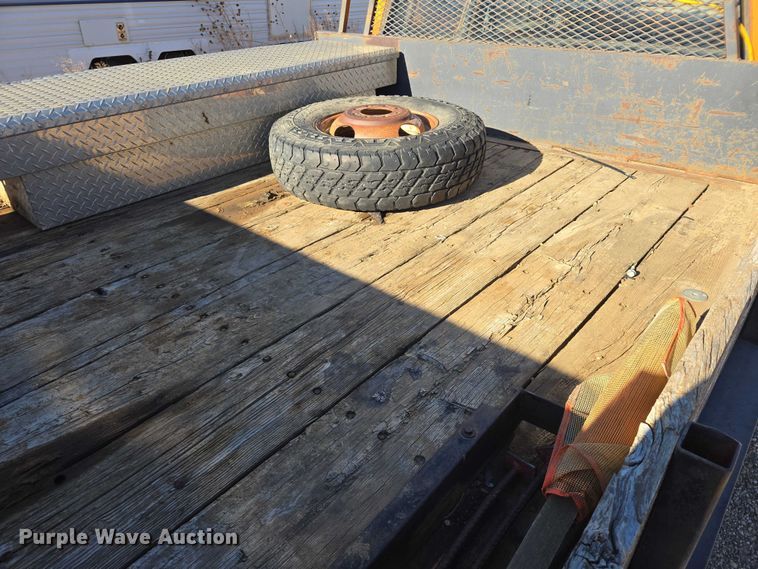 image for item ES2737 1985 Chevrolet C30 Crew Cab flatbed pickup truck