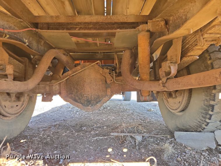 image for item ES2737 1985 Chevrolet C30 Crew Cab flatbed pickup truck