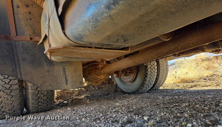 image for item ES2737 1985 Chevrolet C30 Crew Cab flatbed pickup truck