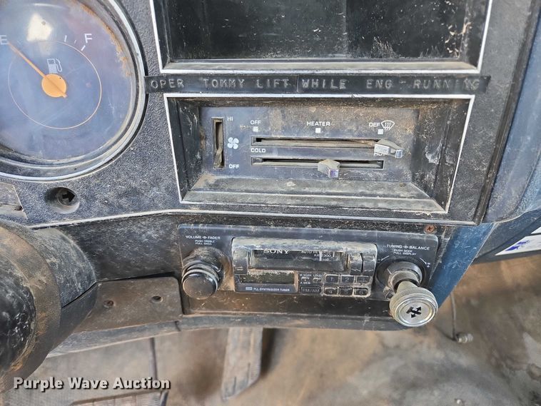 image for item ES2737 1985 Chevrolet C30 Crew Cab flatbed pickup truck