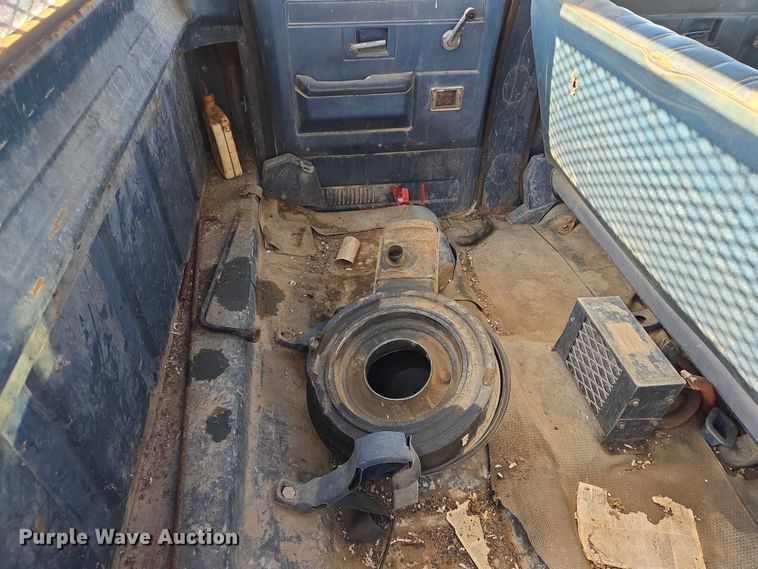 image for item ES2737 1985 Chevrolet C30 Crew Cab flatbed pickup truck