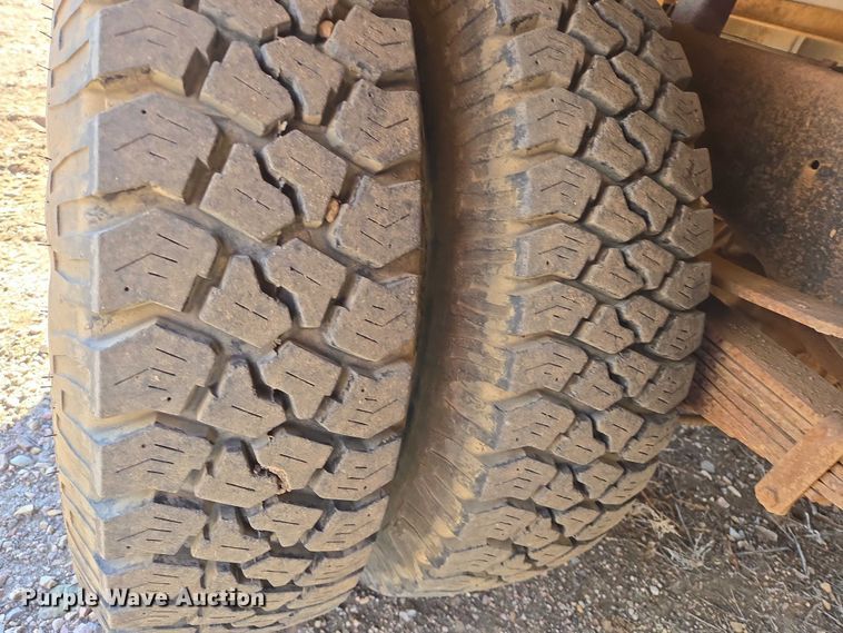 image for item ES2737 1985 Chevrolet C30 Crew Cab flatbed pickup truck