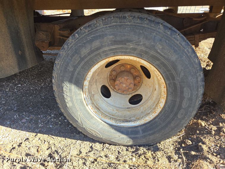 image for item ES2737 1985 Chevrolet C30 Crew Cab flatbed pickup truck