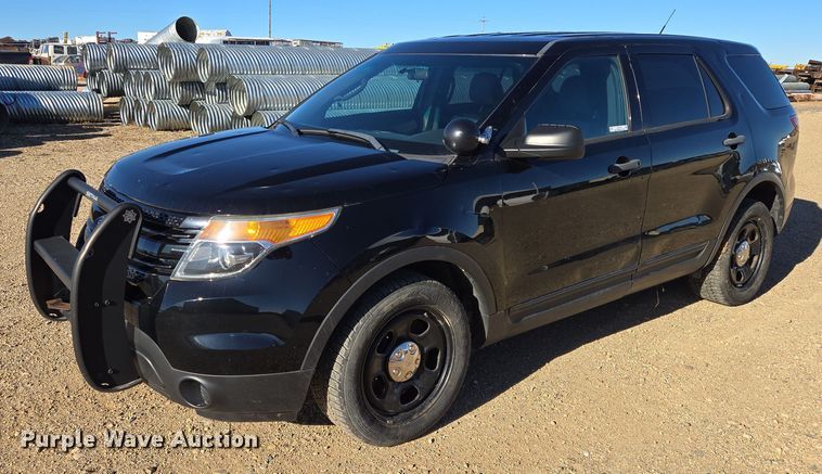 image for item ES2738 2014 Ford Explorer Police Interceptor SUV