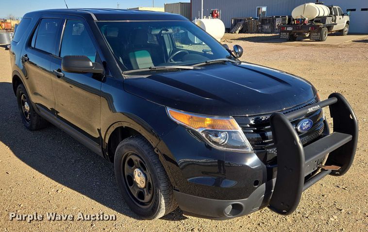 image for item ES2738 2014 Ford Explorer Police Interceptor SUV