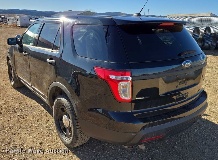 image for item ES2738 2014 Ford Explorer Police Interceptor SUV